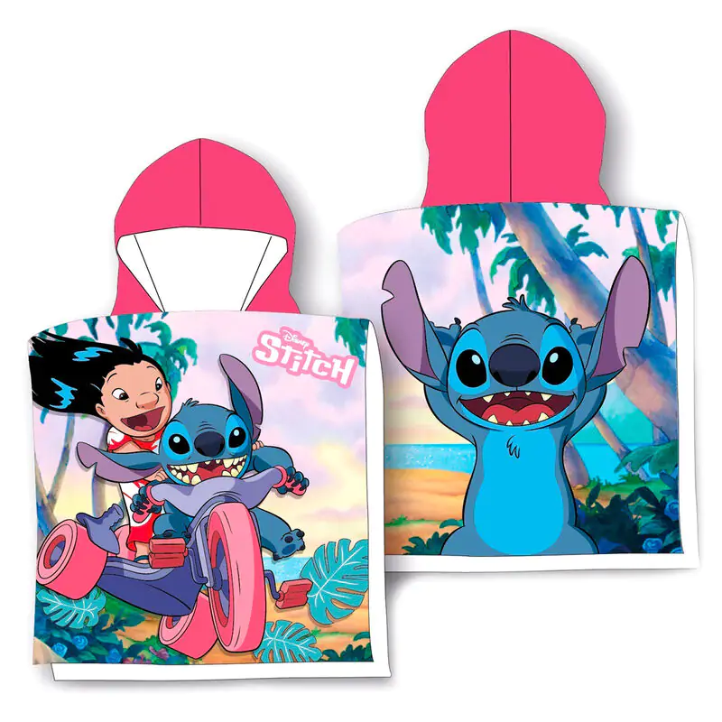 Disney Lilo &amp;#38; Stitch mikrovláknová pončo osuška termékfotó