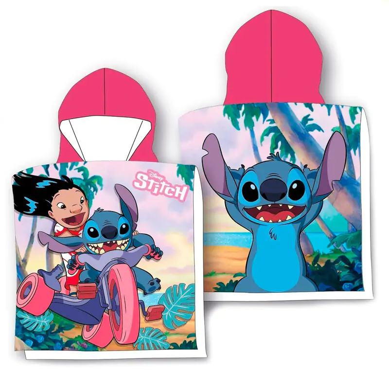 Disney Lilo & Stitch bavlnený poncho uterák, veľ. 70 x 140 cm termékfotó