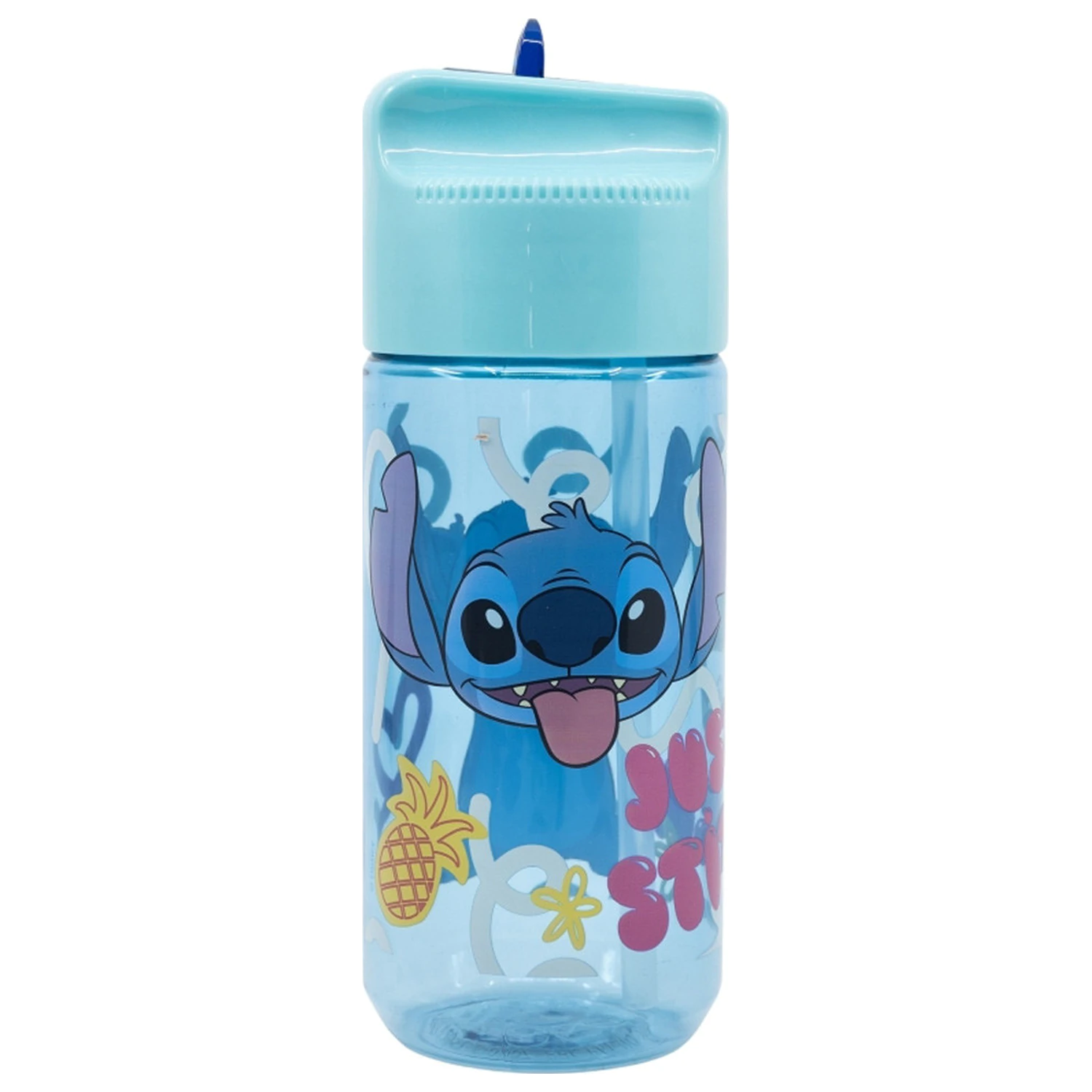 Disney Lilo and Stitch Palms Hydro Plastic Fľaša na vodu so slamkou 430 ml produktová fotografia
