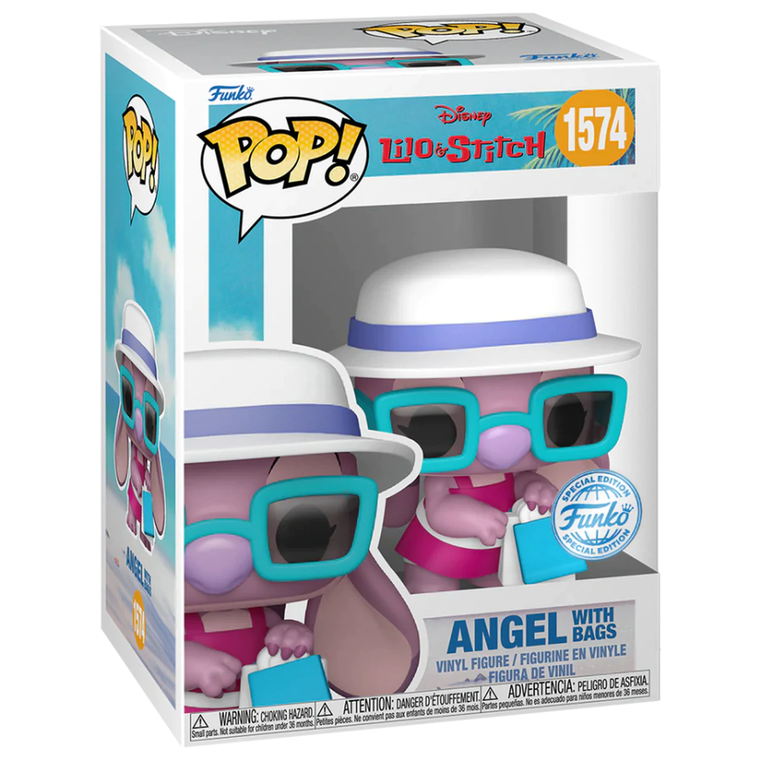Disney Lilo & Stitch Funko POP! figúrka Angel s taškami produktová fotografia