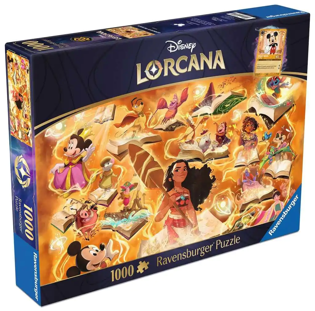 Disney Lorcana Jigsaw Puzzle Glimmers of the Realm: Amber (1000 dielikov) produktová fotografia