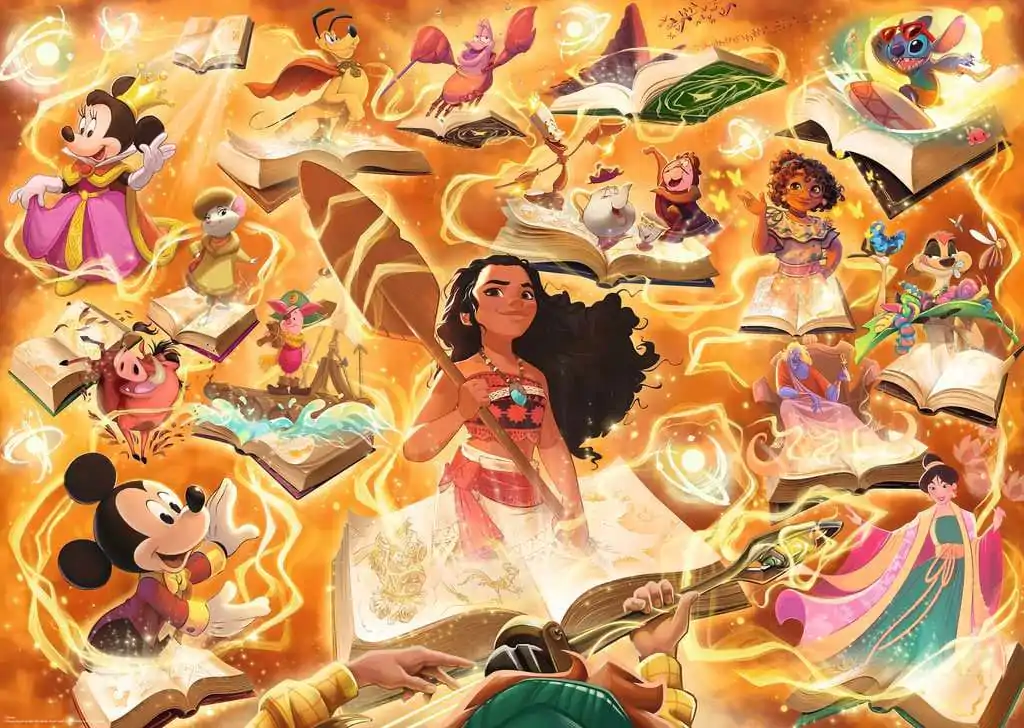 Disney Lorcana Jigsaw Puzzle Glimmers of the Realm: Amber (1000 dielikov) produktová fotografia