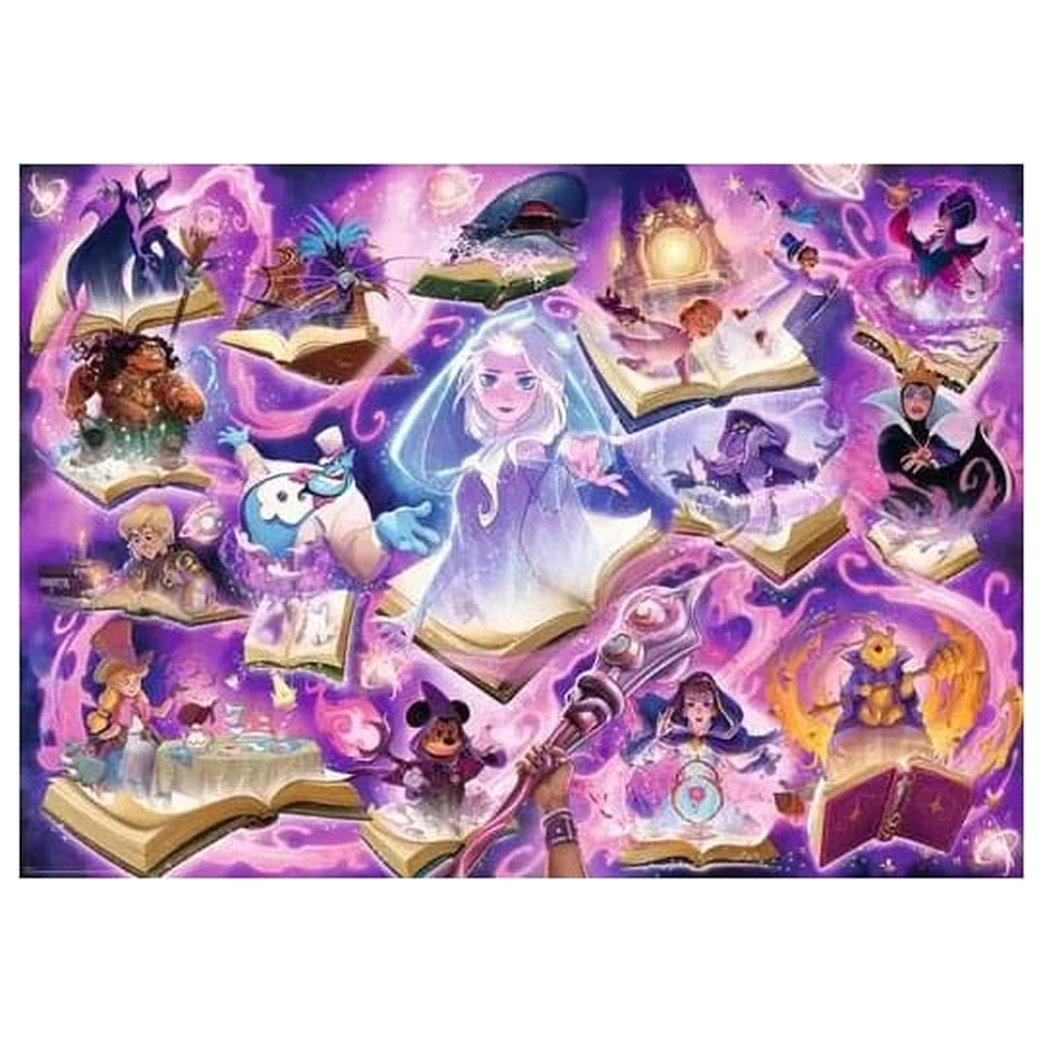 Disney Lorcana Puzzle Glimmers of the Realm: Amethyst (1000 dielikov) produktová fotografia