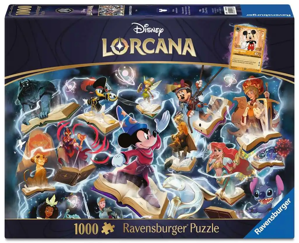 Disney Lorcana Skladačka Glimmers of the Realm: Steel (1000 dielikov) produktová fotografia