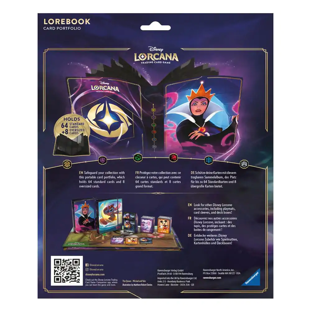 Disney Lorcana TCG Portfolio Kráľovná produktová fotografia