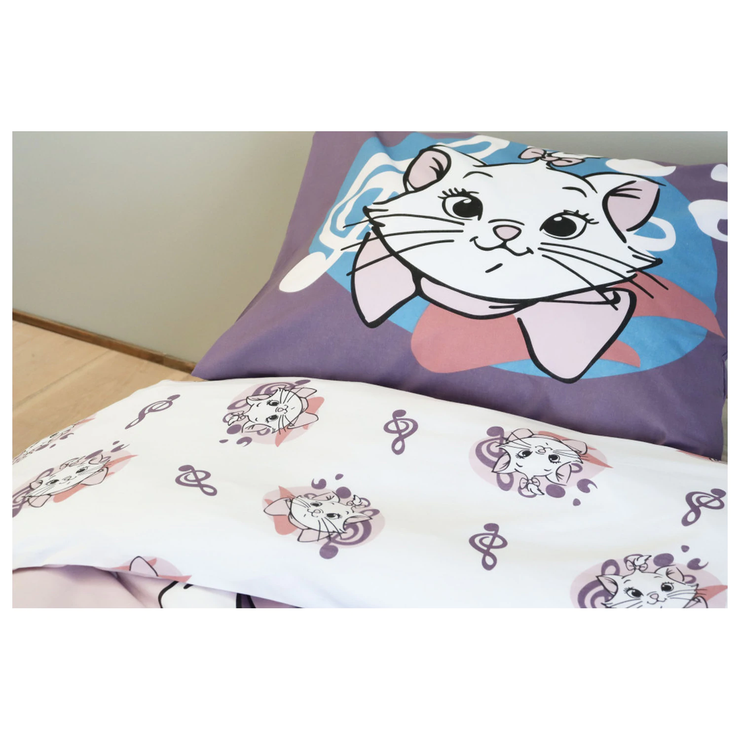 Disney Marie Purrfect obliečka na paplón pre batoľatá a predškolákov produktová fotografia
