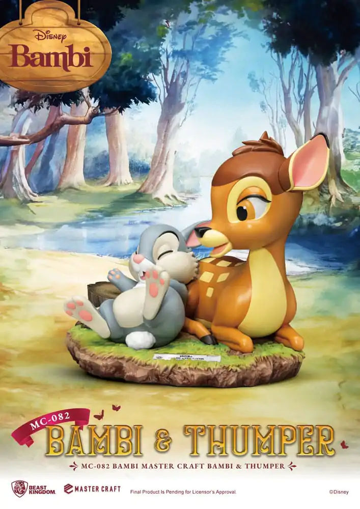 Disney Master Craft soška Bambi & Thumper 26 cm termékfotó