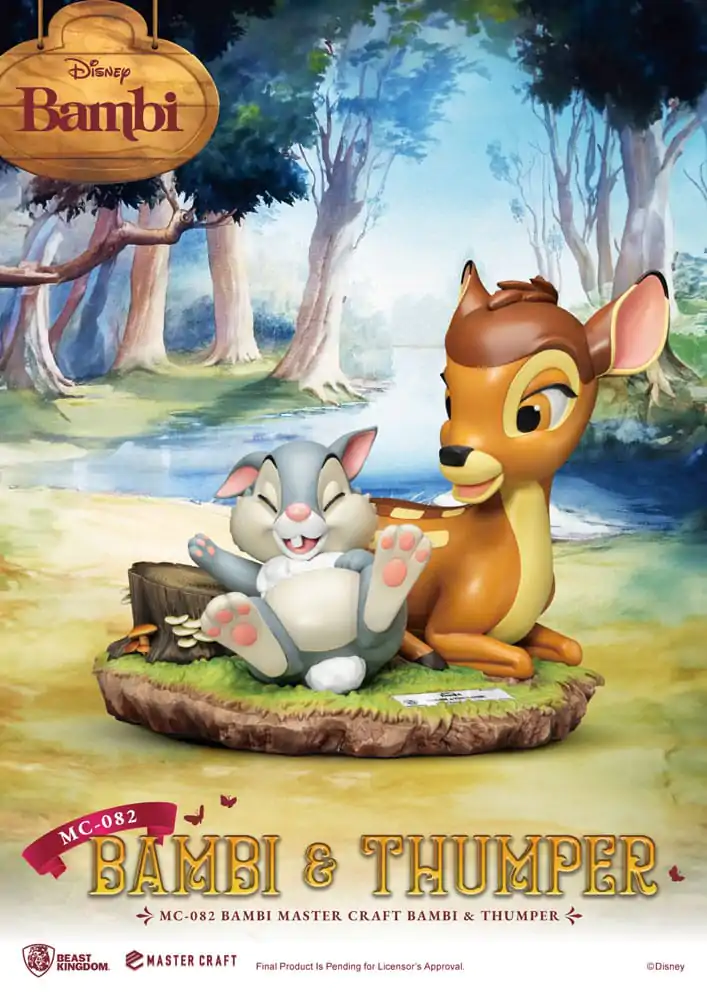 Disney Master Craft soška Bambi & Thumper 26 cm termékfotó