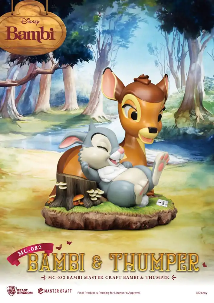 Disney Master Craft soška Bambi & Thumper 26 cm termékfotó