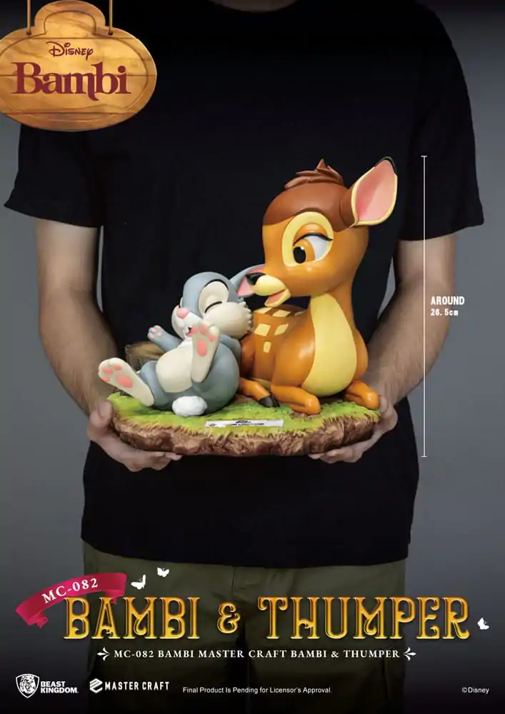 Disney Master Craft soška Bambi & Thumper 26 cm termékfotó