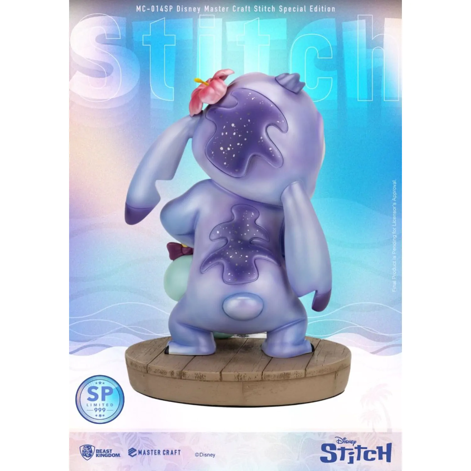 Disney Master Craft Socha Lilo & Stitch Stitch Special Edition 34 cm produktová fotografia