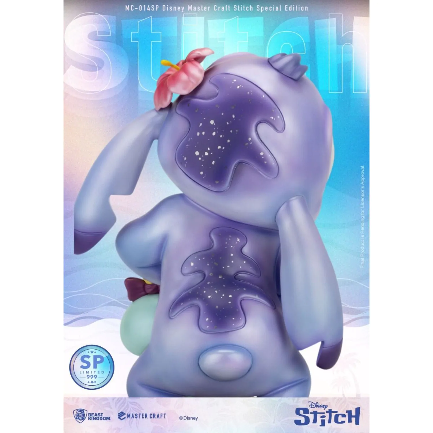 Disney Master Craft Socha Lilo & Stitch Stitch Special Edition 34 cm produktová fotografia
