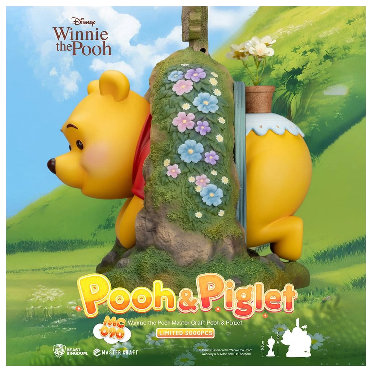 Disney Master Craft Socha Pooh & Piglet 33 cm produktová fotografia