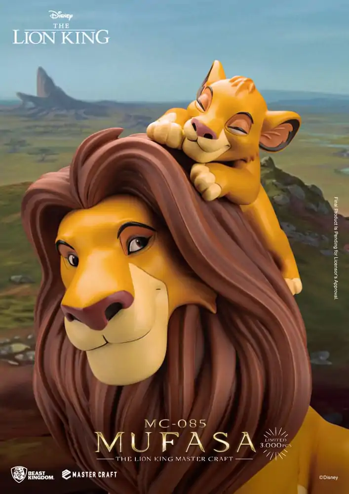 Disney Master Craft soška The Lion King Mufasa 36 cm termékfotó