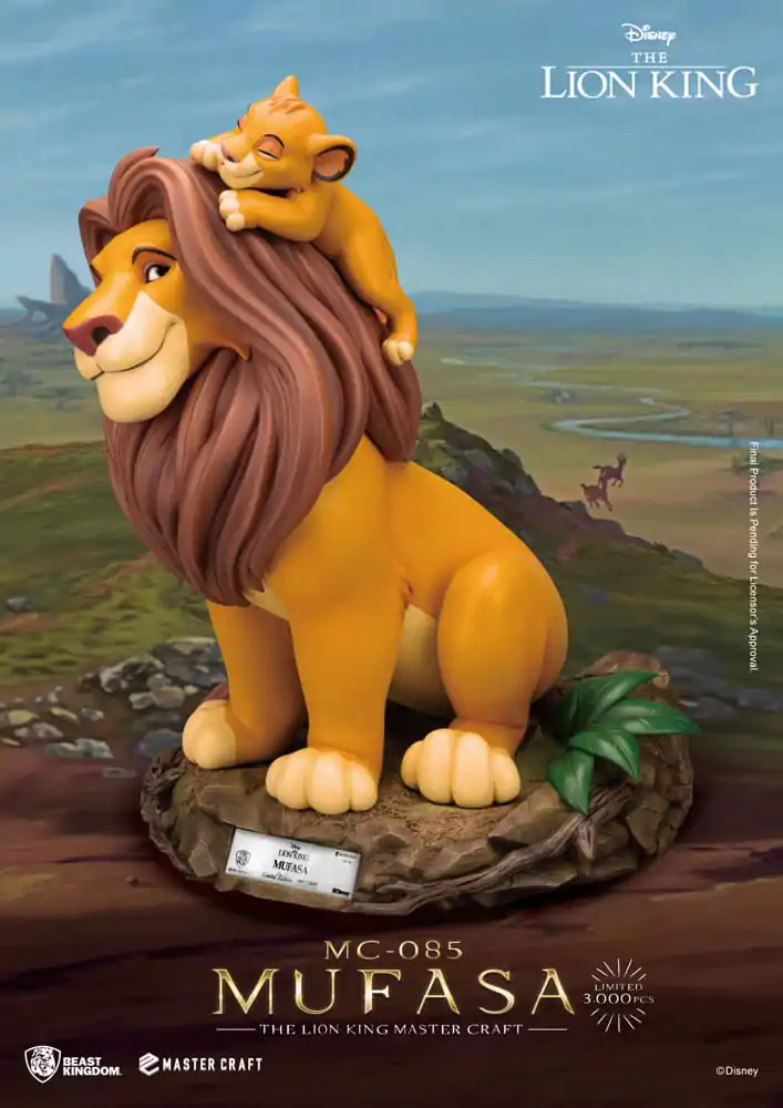 Disney Master Craft soška The Lion King Mufasa 36 cm termékfotó