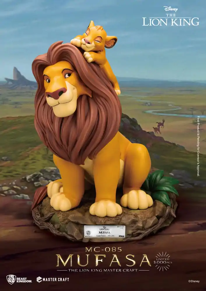 Disney Master Craft soška The Lion King Mufasa 36 cm termékfotó