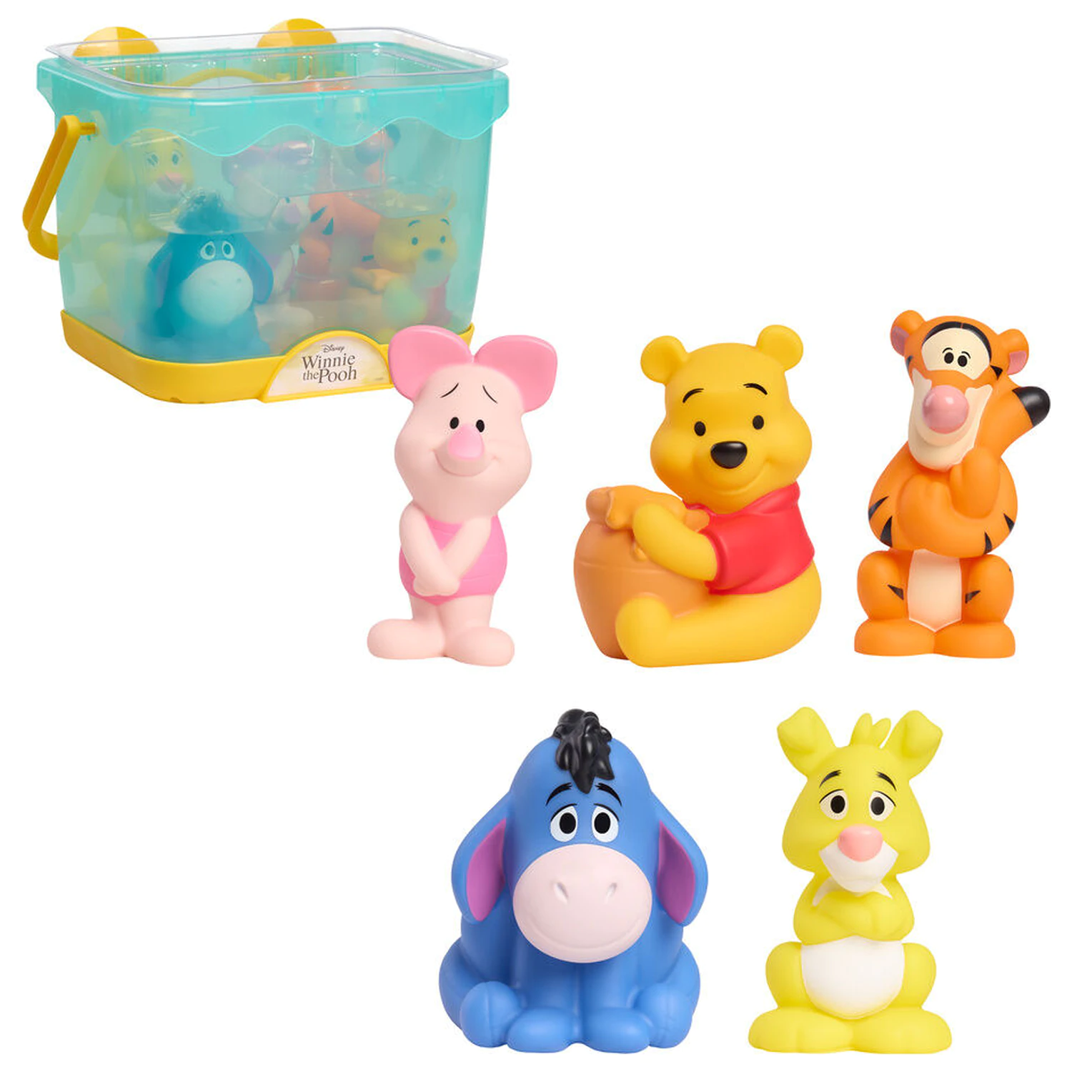 Disney Winnie the Pooh súprava 5 kúpeľňových figúrok produktová fotografia