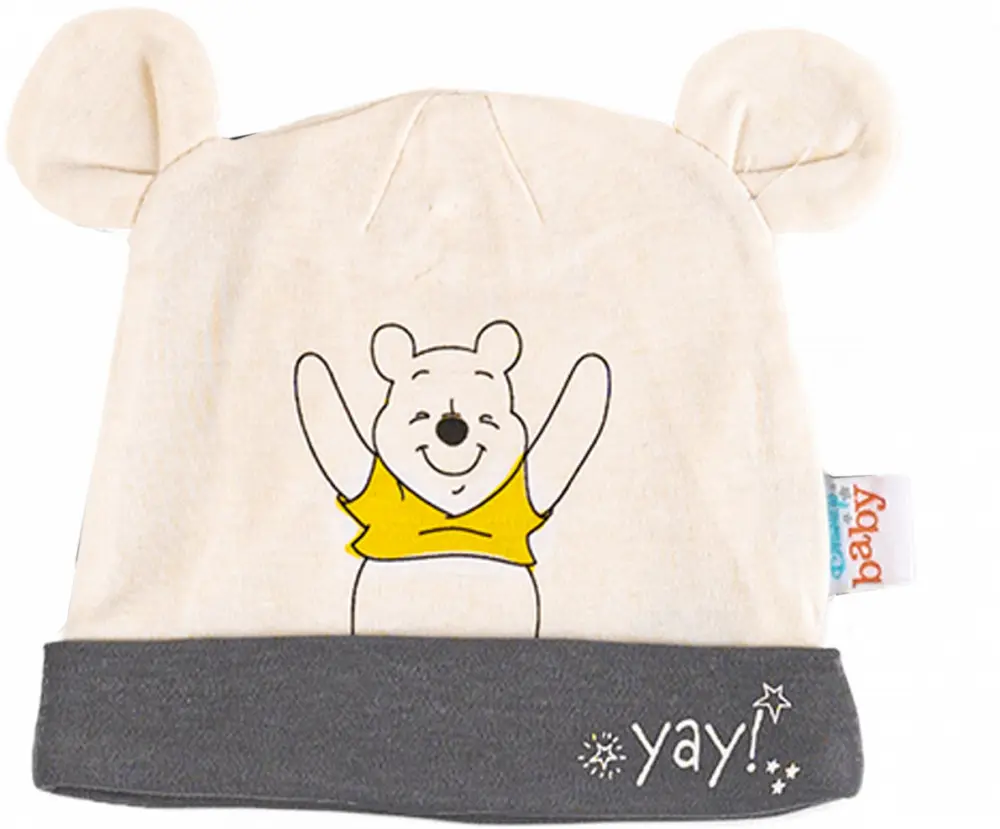 Disney Winnie the Pooh súprava dvoch dojčenských čiapok 62/68 cm produktová fotografia