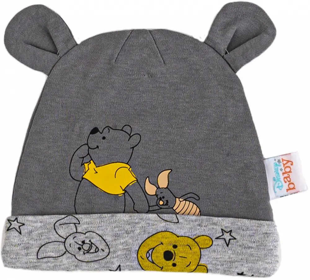 Disney Winnie the Pooh súprava dvoch dojčenských čiapok 62/68 cm produktová fotografia