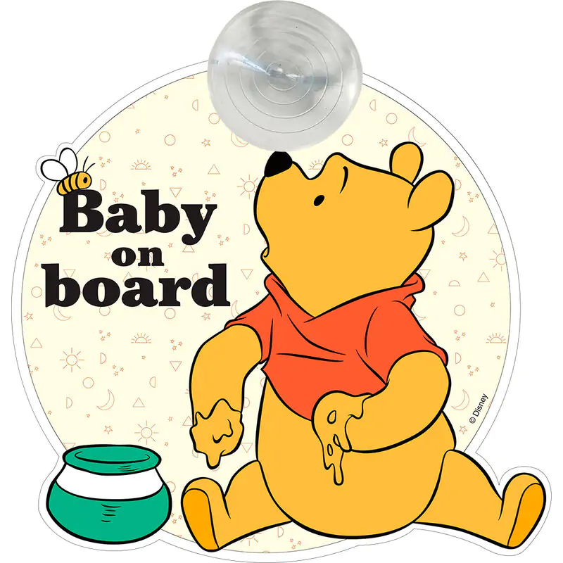 Disney Winnie the Pooh baby on board Signal auto tabuľa produktová fotografia