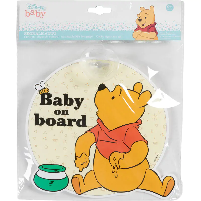 Disney Winnie the Pooh baby on board Signal auto tabuľa produktová fotografia