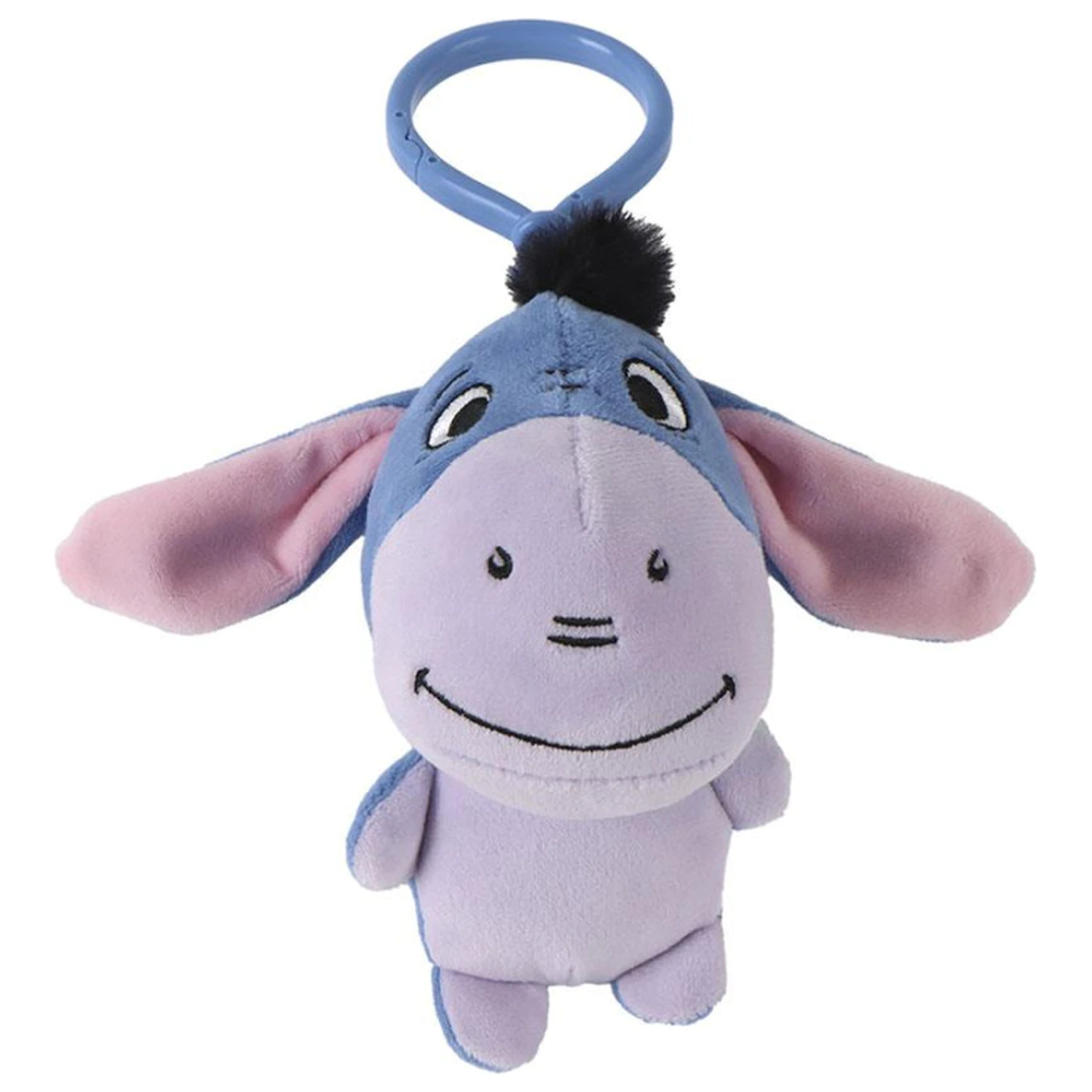 Disney Winnie the Pooh modrý Eeyore 3D plyšová figúrka s vešiakom, prívesok na tašku 13 cm produktová fotografia