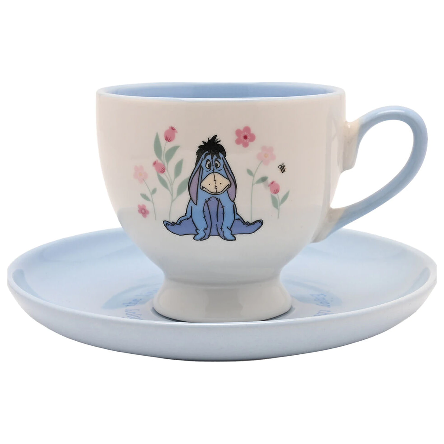 Disney Winnie the Pooh Eeyore čajová šálka a podšálka produktová fotografia