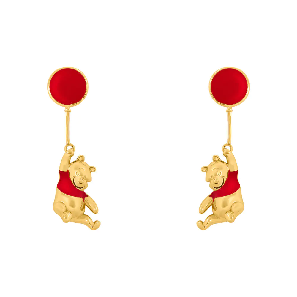Náušnice Disney Winnie the Pooh (gold plated) produktová fotografia