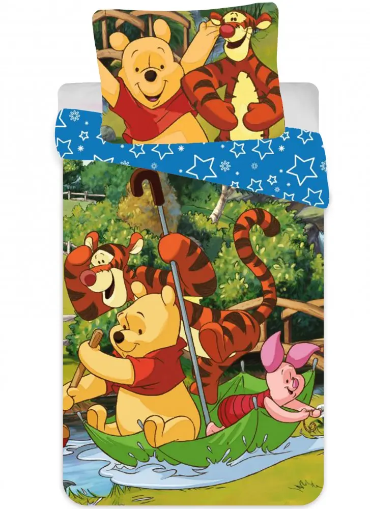 Disney Winnie the Pooh Detská obliečka na perinu 90x140cm, 40x55cm produktová fotografia