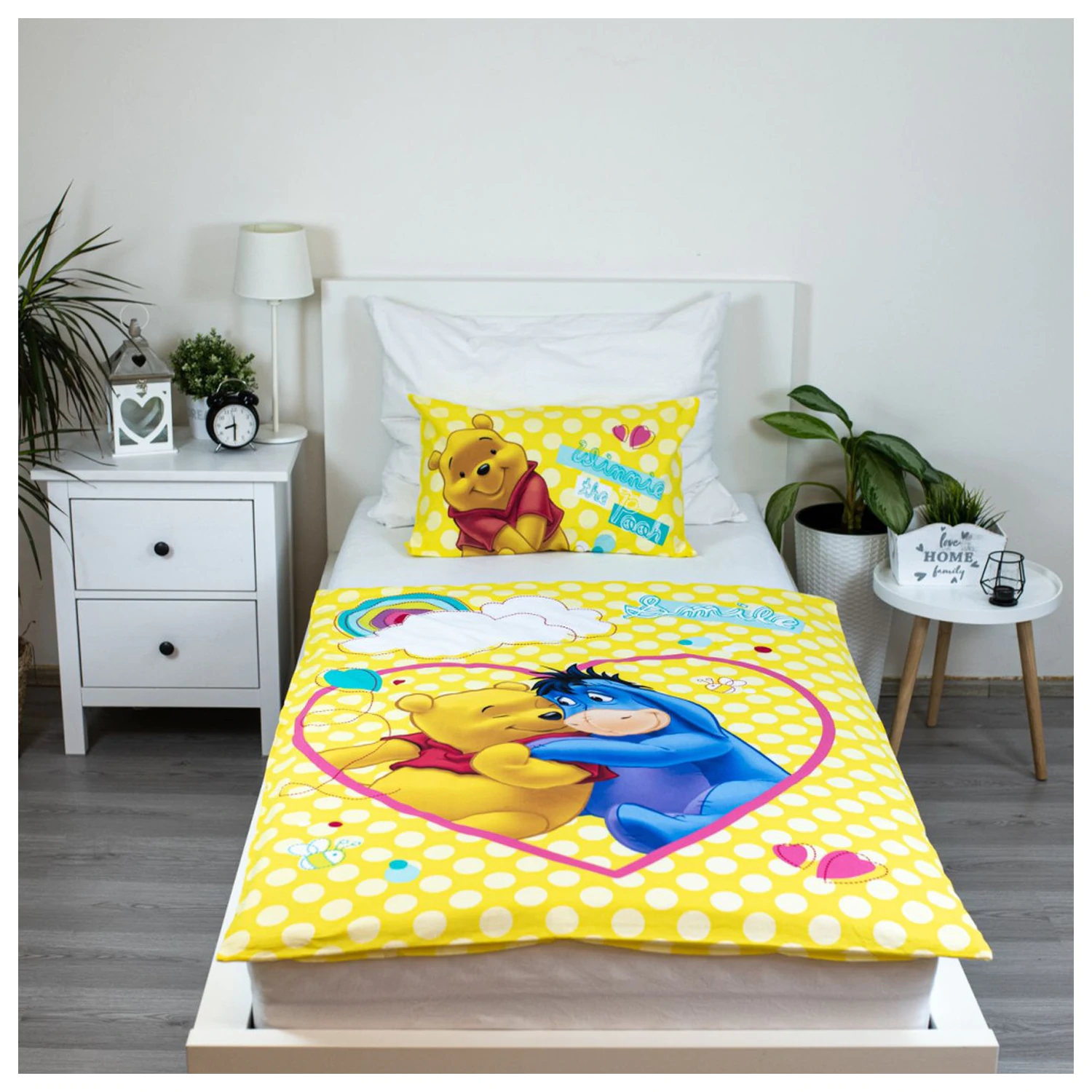 Disney Winnie the Pooh Smile Detská obliečka na perinu produktová fotografia