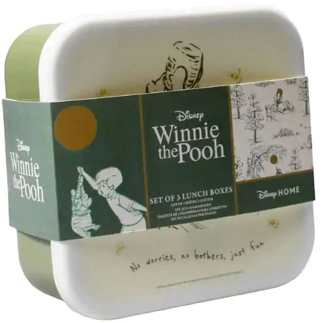 Disney Winnie the Pooh Snack box (3v1) / Desiatový box produktová fotografia