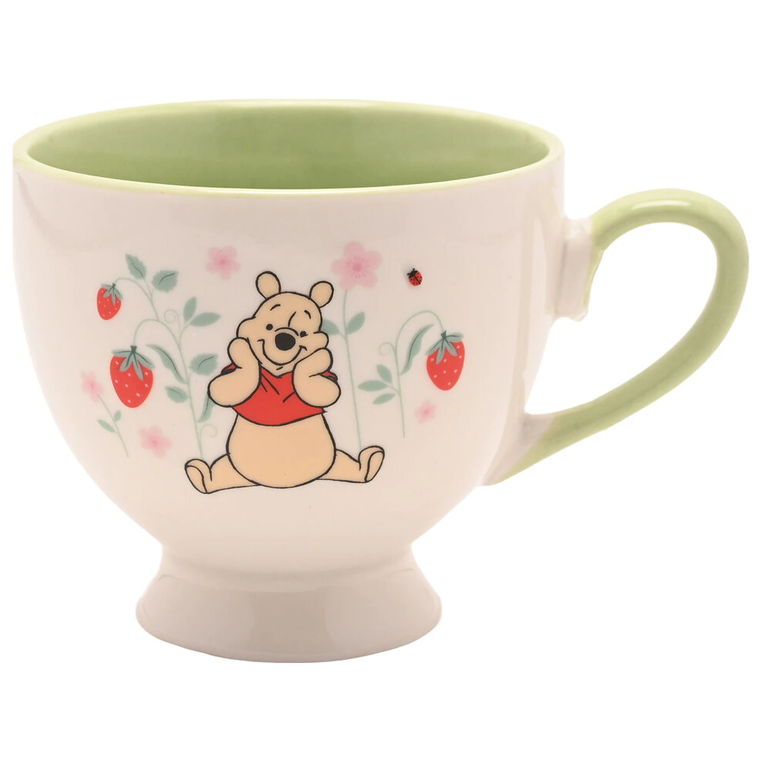Disney Winnie the Pooh šálka na čaj s tanierikom Winnie produktová fotografia