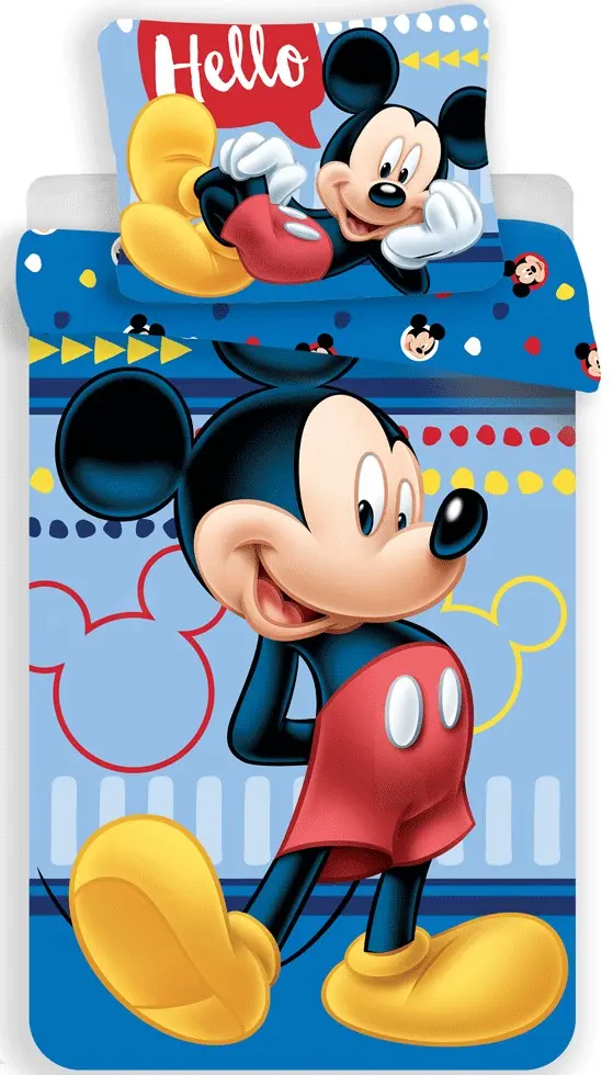 Disney Mickey Mouse súprava obliečok na periny 140x200cm, 70x90cm produktová fotografia