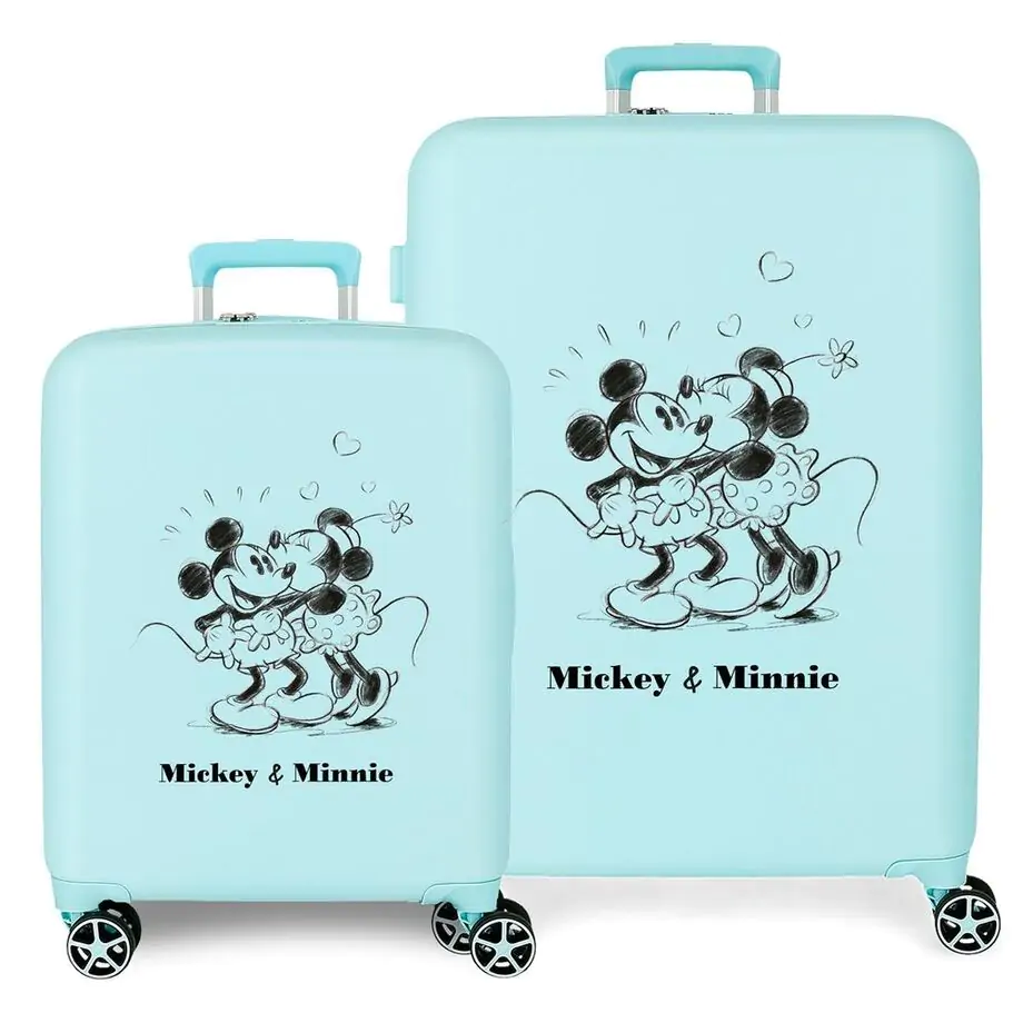 Disney Mickey & Minnie Kisses ABS balenie 2 trolley kufre produktová fotografia