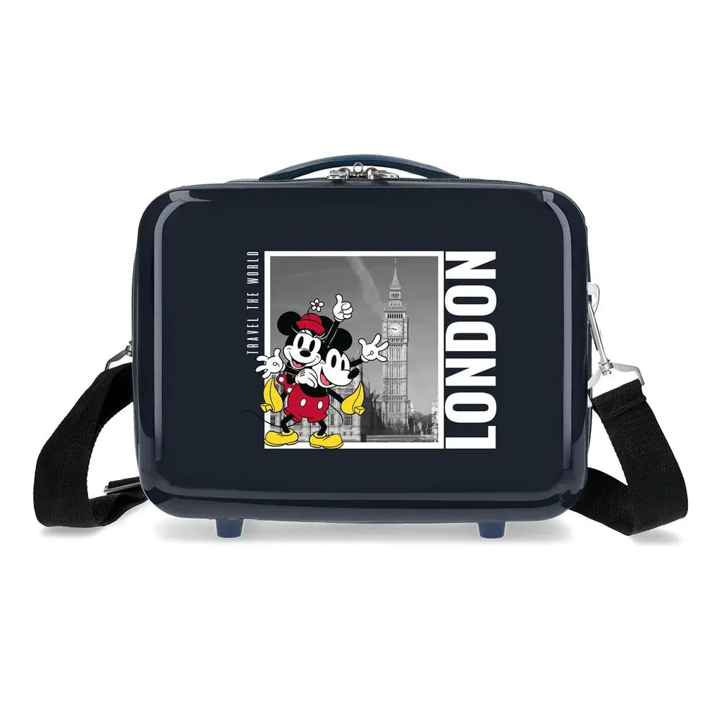 Disney Mickey & Minnie London adaptable ABS kozmetický kufrík produktová fotografia