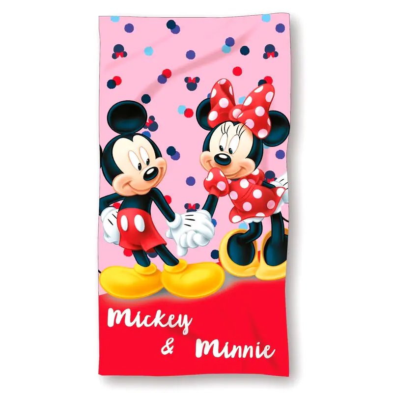 Disney Mickey & Minnie microfibre plážová osuška termékfotó