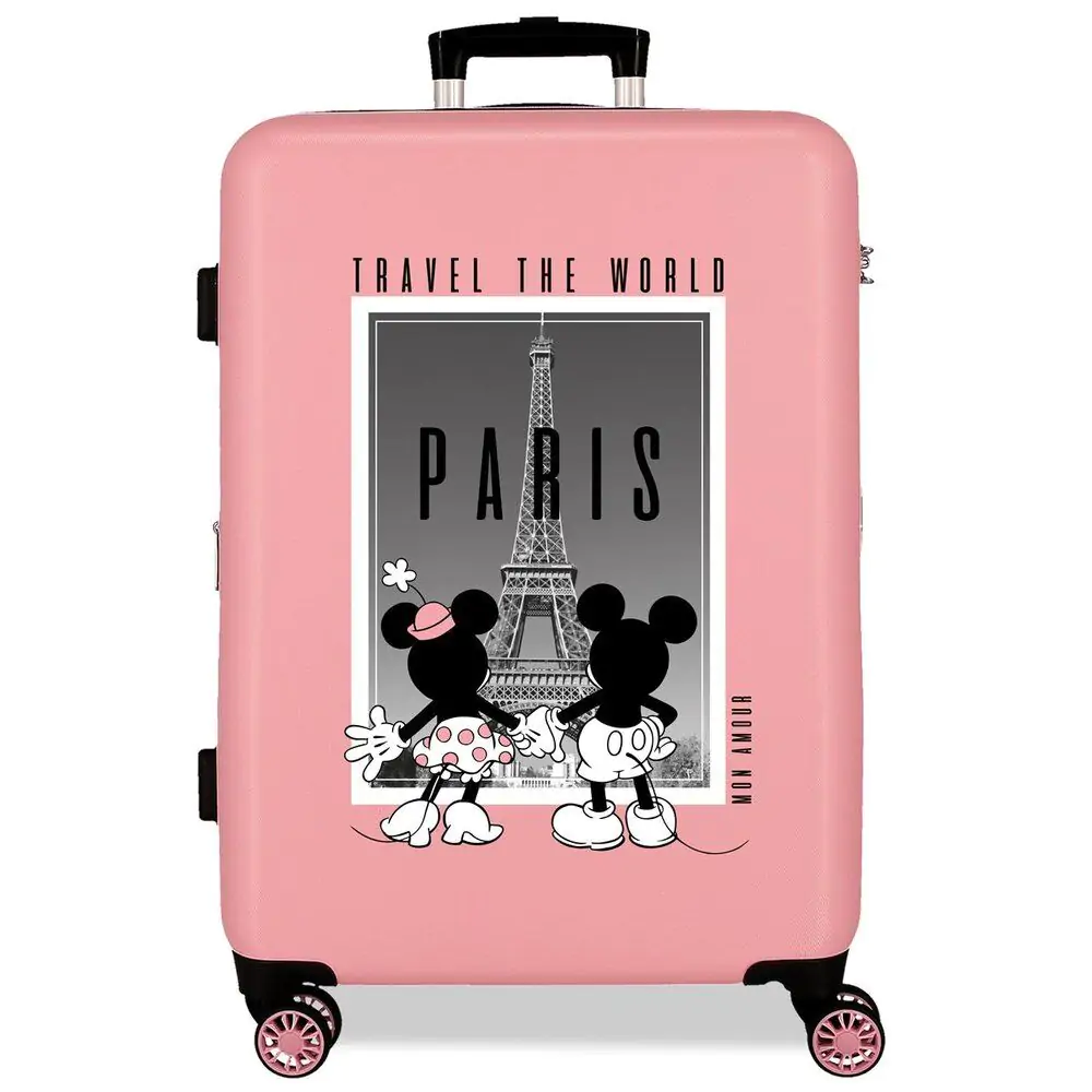 Disney Mickey & Minnie Paris ABS trolley kufor 68 cm produktová fotografia