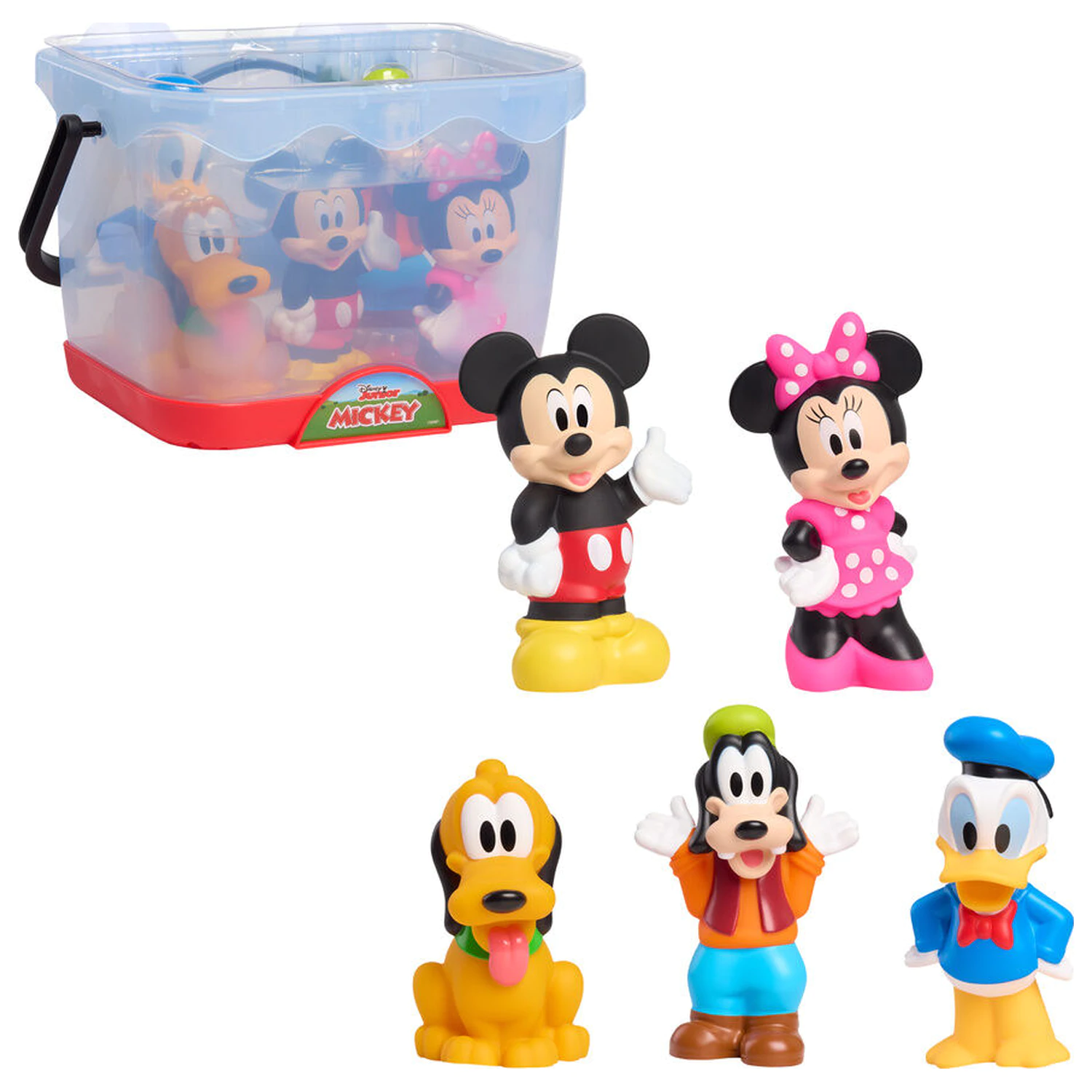Disney Mickey and Friends súprava 5 kúpeľňových figúrok produktová fotografia