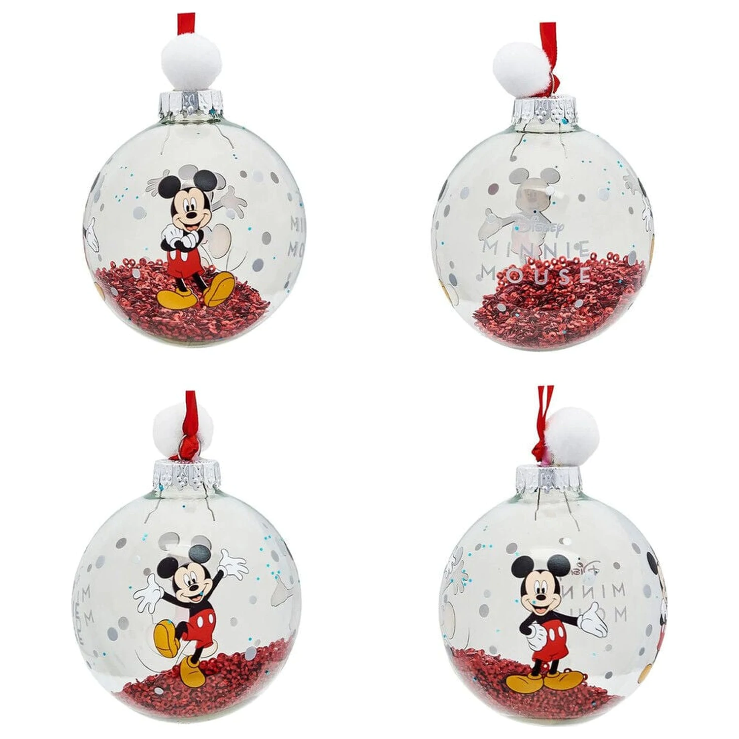 Disney Mickey and Friends Súprava 7 vianočných gulí produktová fotografia