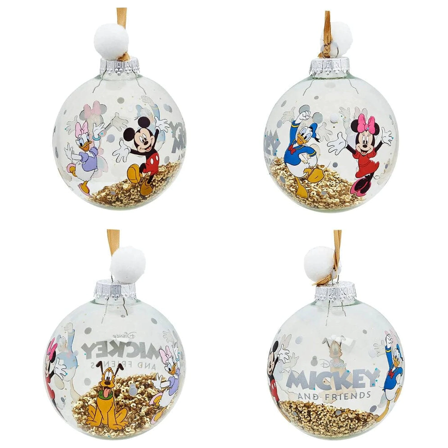 Disney Mickey and Friends Súprava 7 vianočných gulí produktová fotografia
