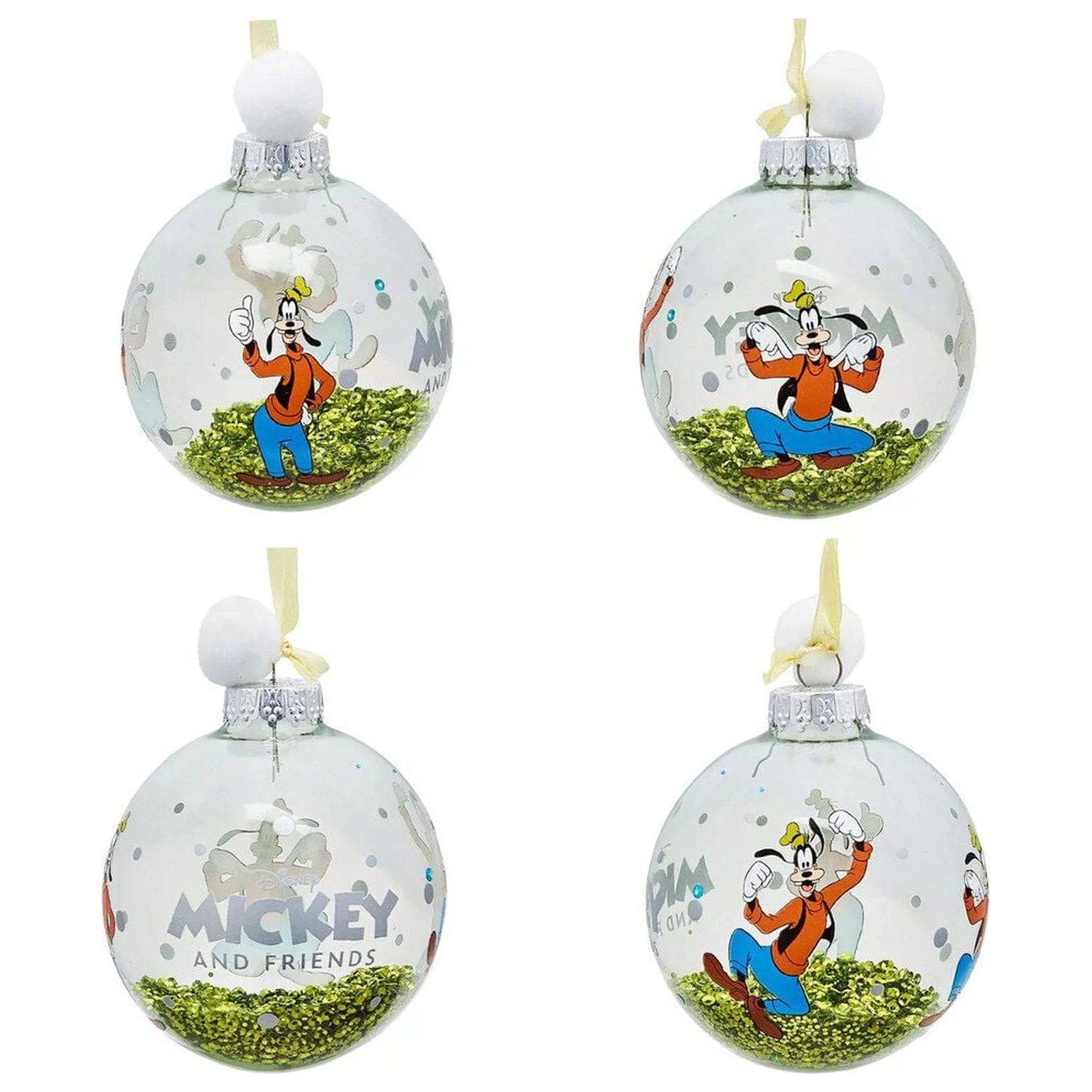 Disney Mickey and Friends Súprava 7 vianočných gulí produktová fotografia