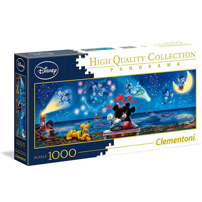 Disney Panorama Puzzle Mickey & Minnie (1000 kusov) termékfotó