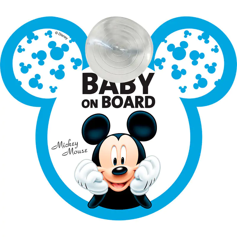Disney Mickey baby on board Signál do auta produktová fotografia