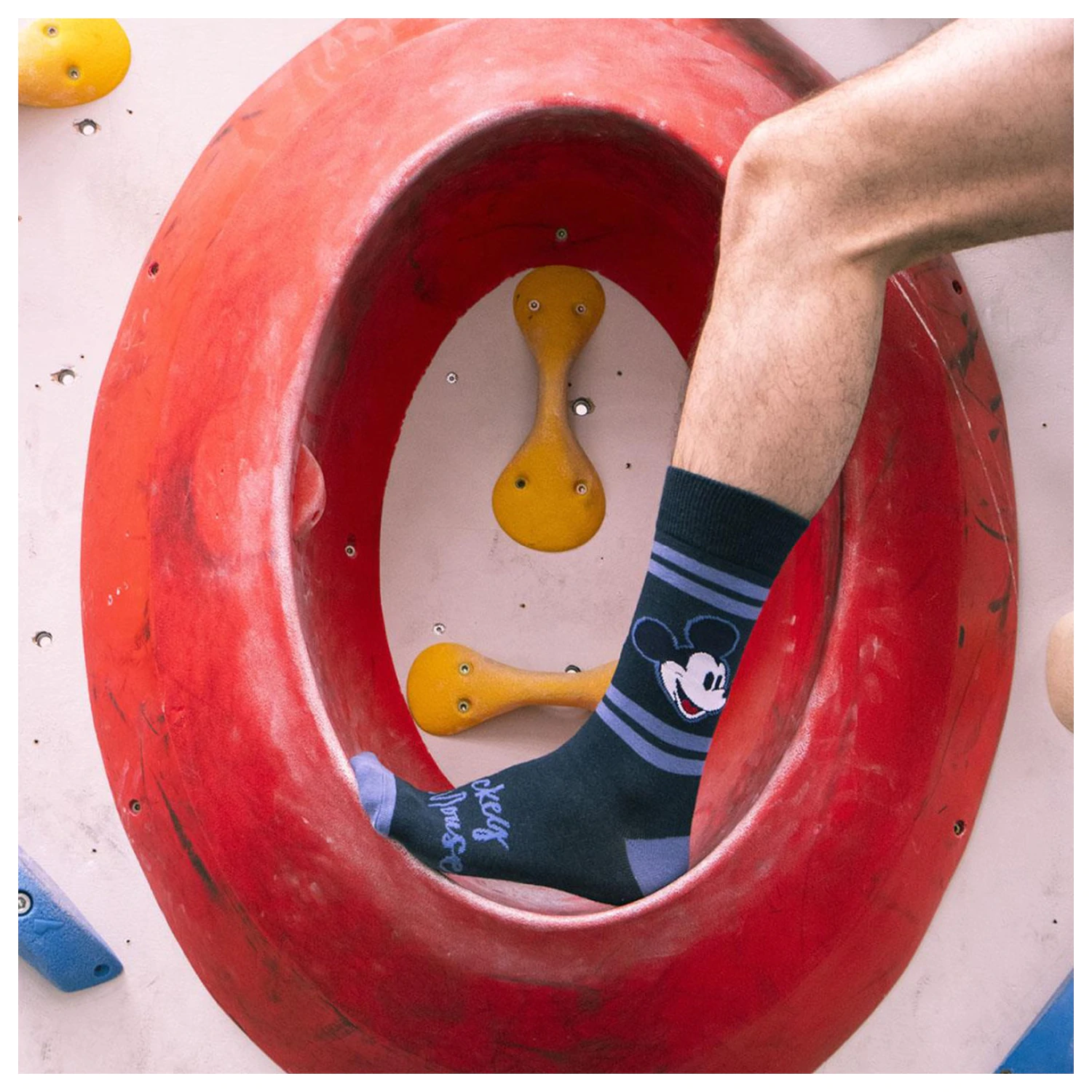 Disney Mickey Blue Pánske dlhé ponožky 38/45 produktová fotografia