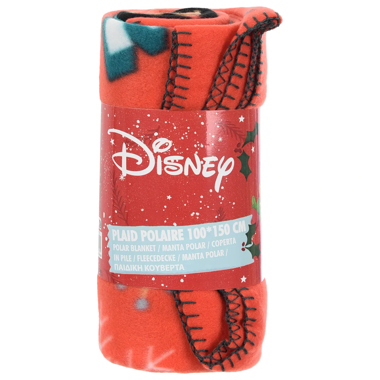 Disney Mickey Bright Christmas flísová deka 100x150cm produktová fotografia
