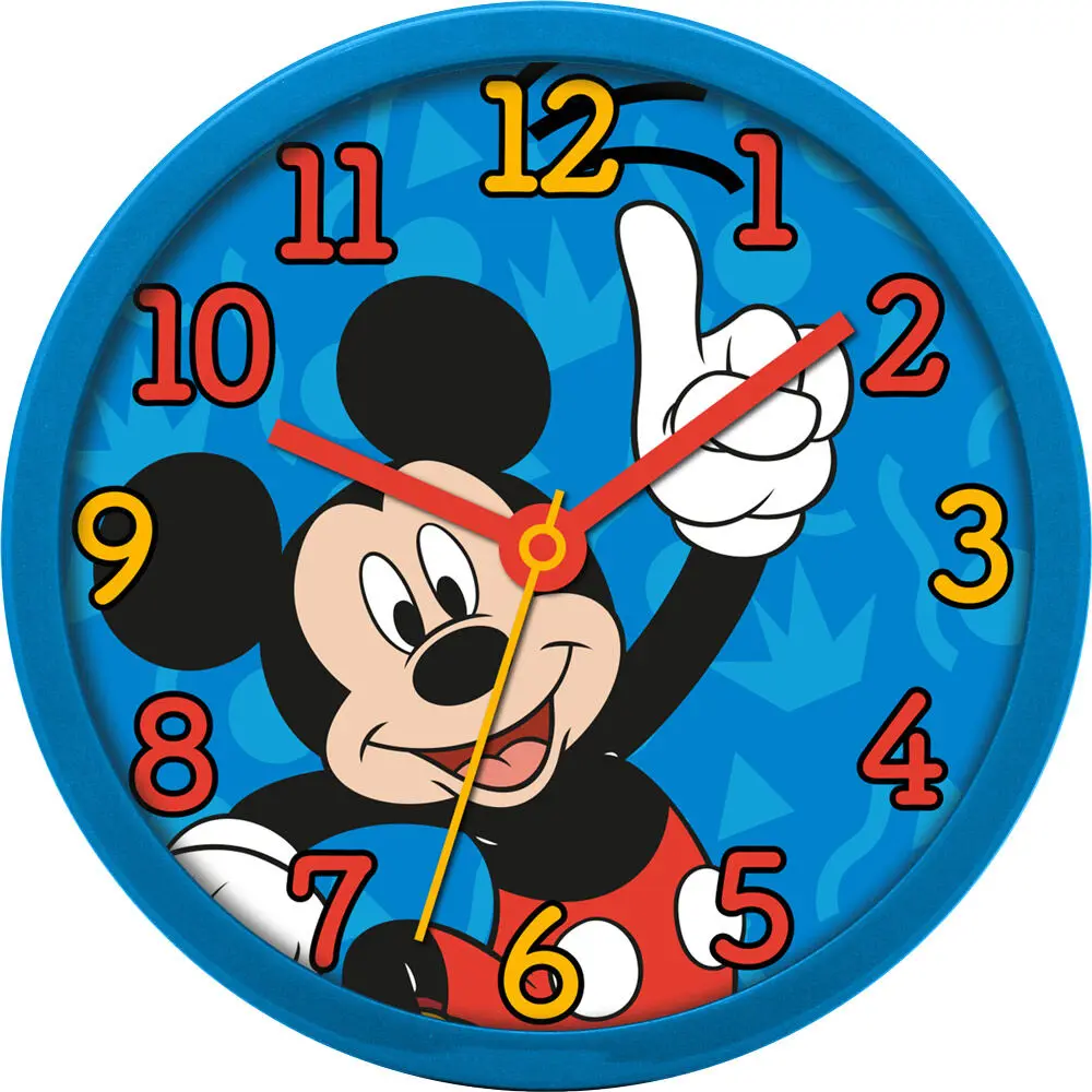 Disney Mickey nástenné hodiny produktová fotografia