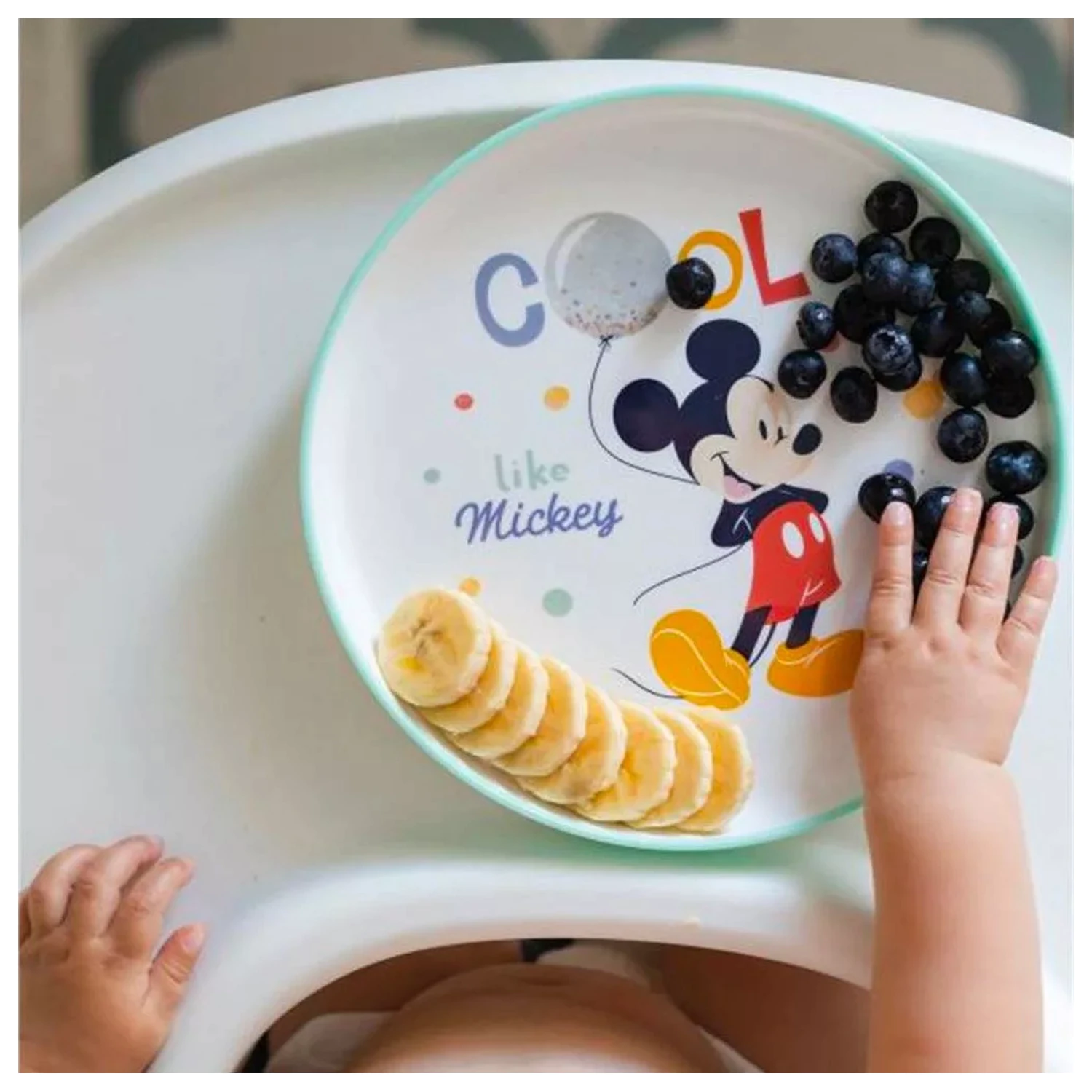 Disney Mickey Cool protišmykový mikro plochý tanier produktová fotografia