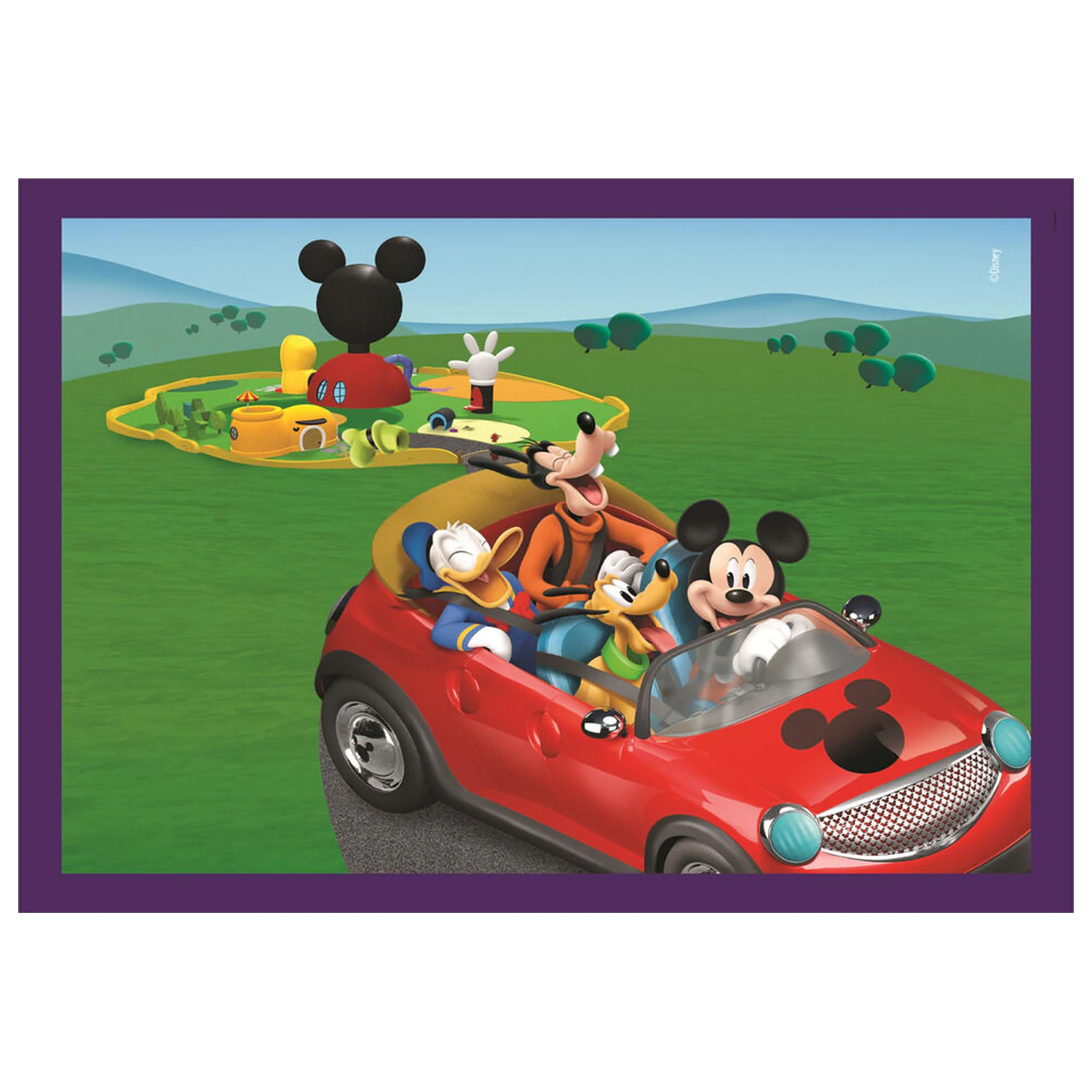 Disney Mickey Mouse Club House puzzle 12-16-20-24 kusov produktová fotografia