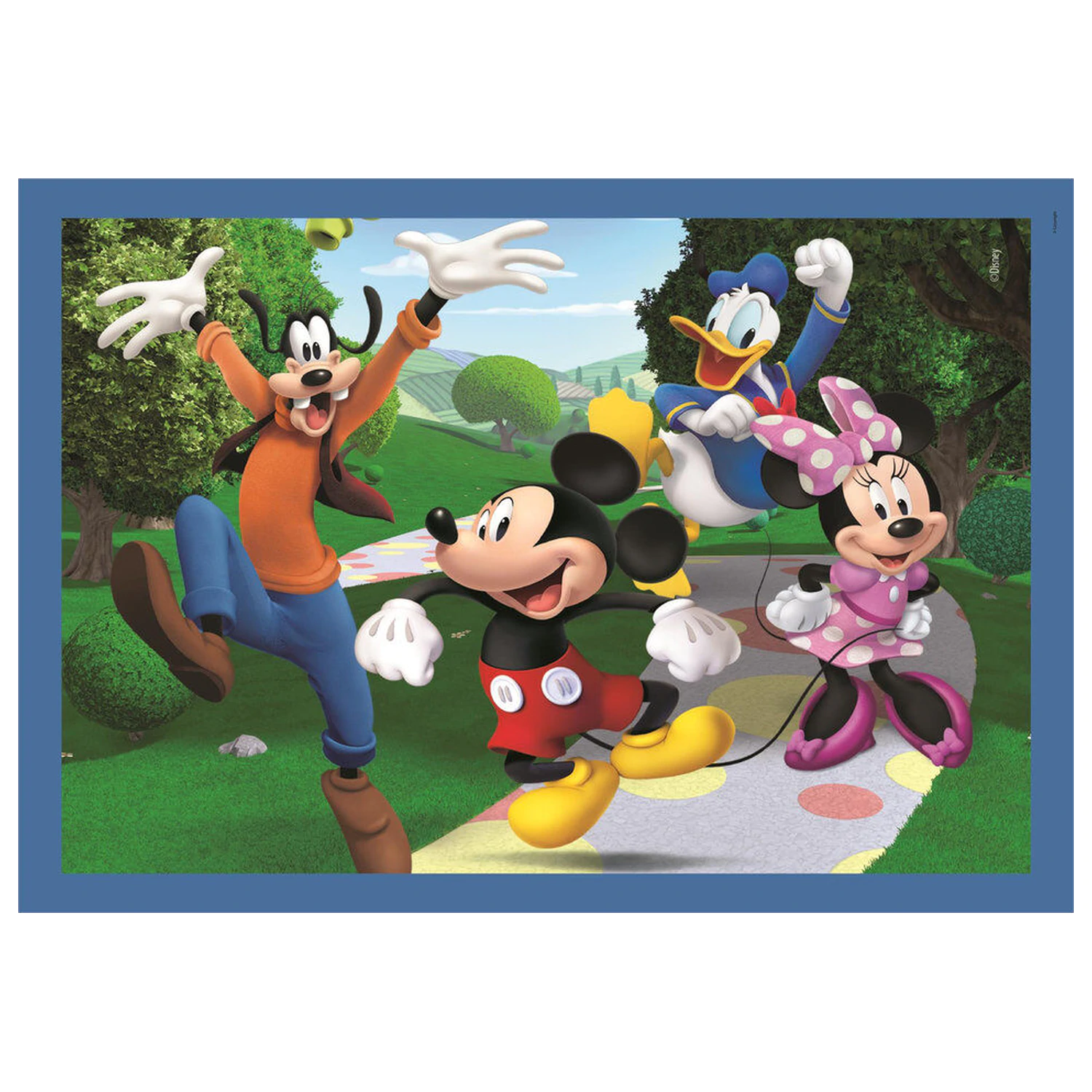 Disney Mickey Mouse Club House puzzle 12-16-20-24 kusov produktová fotografia