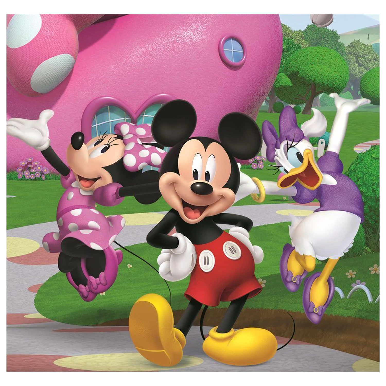Disney Mickey Mouse Club House puzzle 3x48ks produktová fotografia